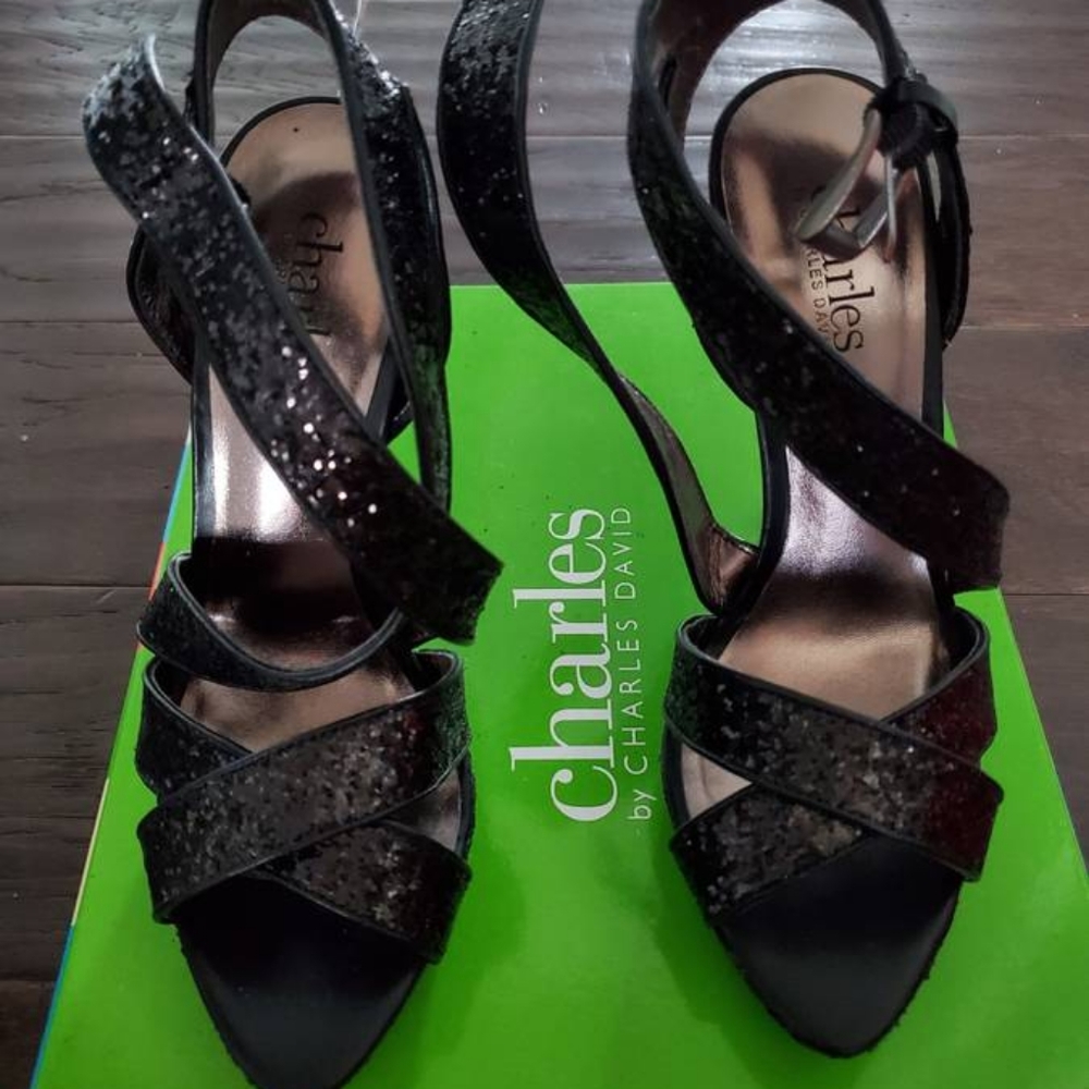 Charles by Charles David "Haven" glitter heels